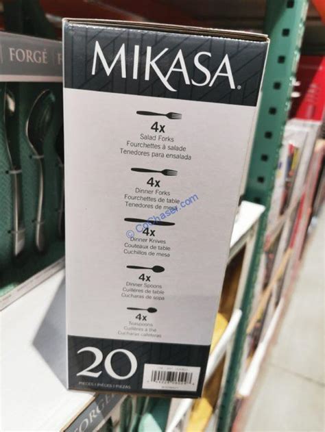 Costco Mikasa Forged Flatware Set Piece Costcochaser