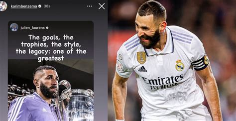 Primer Mensaje De Despedida De Benzema Karim Empieza A Confirmar Su