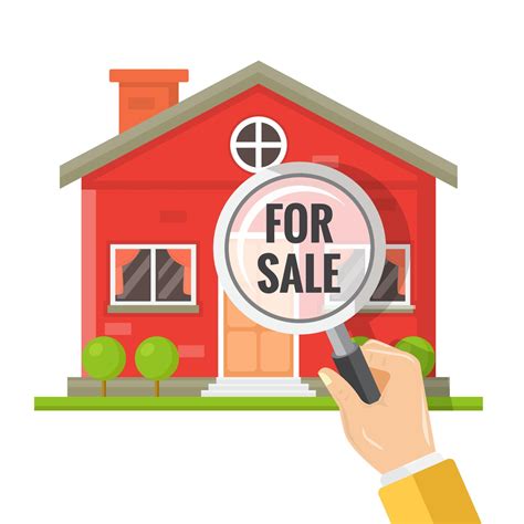 House For Sale Illustration 5559888 Vector Art At Vecteezy