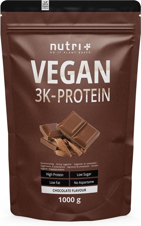 Nutri Proteine Vegane In Polvere Cioccolato 1kg Soia Pisello