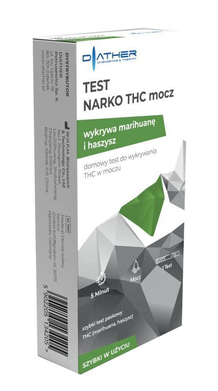 Test Narko Thc Mocz Sztuka Diather Ziko Apteka E Zikoapteka