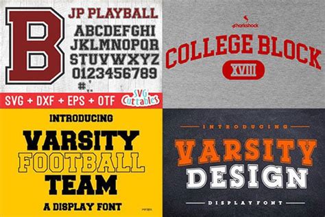 11 Athletic Fonts for Sports Designs - Albemarle PR