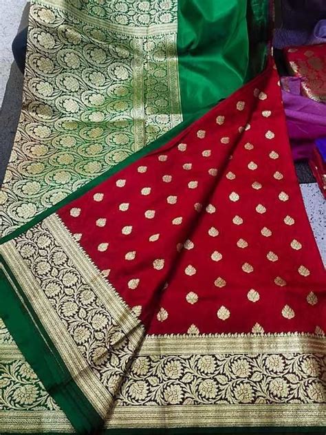 Latest Colour Combinations Of Banarasi Sarees