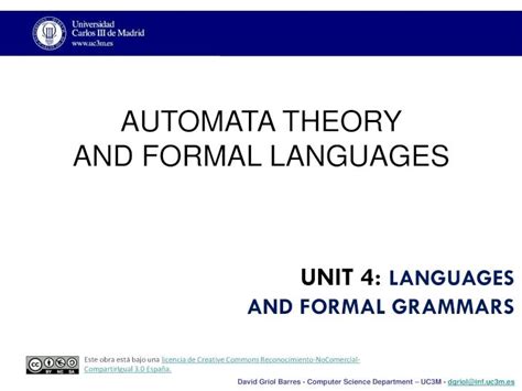 PDF AUTOMATA THEORY AND FORMAL LANGUAGESocw Uc3m Es Ingenieria