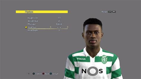 Nuno Tavares Pes Pes Turkey Super Lig Facepack By Pes