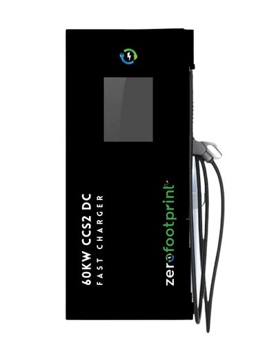 Zerofootprint Kw Ccs Single Gun Dc Fast Charger For Electric