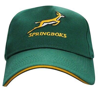 Official Springboks Rugby Fans Baseball Cap Adults South Africa Rugby