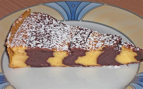 Gestreifter Schoko K Sekuchen Von Dickebiene Chefkoch De