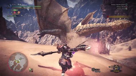 Monster Hunter World Solo Capture Diablos Insect Glaive YouTube