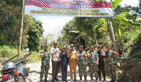 Lokasi Tmmd Di Kolaka Utara Di Kunjungi Tim Pengawasan Dan Evaluasi