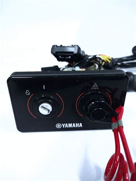 Yamaha Marine X Boat Ignition Switch Panel With Keys