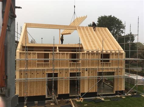 Prefab Houtskeletbouw Van Een Uitstekende Kwaliteit Bouw Architecten