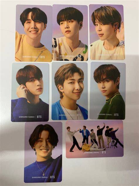 Samsung Bighit Photocard Bts Hobbies Toys Collectibles