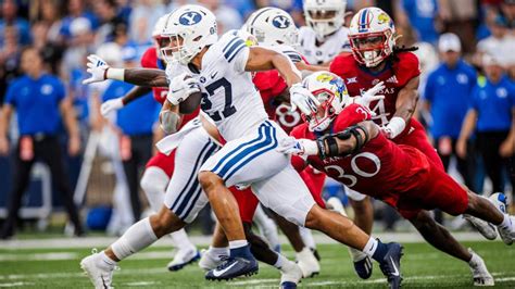 Tv Info Kickoff Time Revealed For Byu’s Home Game Against Kansas