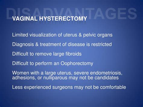 Ppt Focus Hysterectomy Powerpoint Presentation Free Download Id