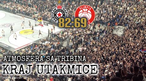 Partizan Olimpia Milano Zavr Nica Utakmice Sa Tribina Youtube