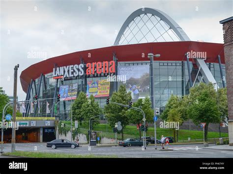 Lanxess Arena, Willy-Brandt-Platz, Deutz, Koeln, Nordrhein-Westfalen, Deutschland Stock Photo ...