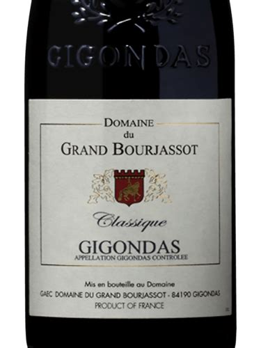 Domaine Du Grand Bourjassot Classique Gigondas Vivino Us