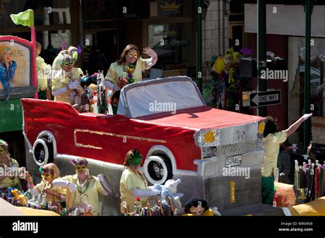 Mardi Gras, Mobile, Alabama Stock Photo - Alamy