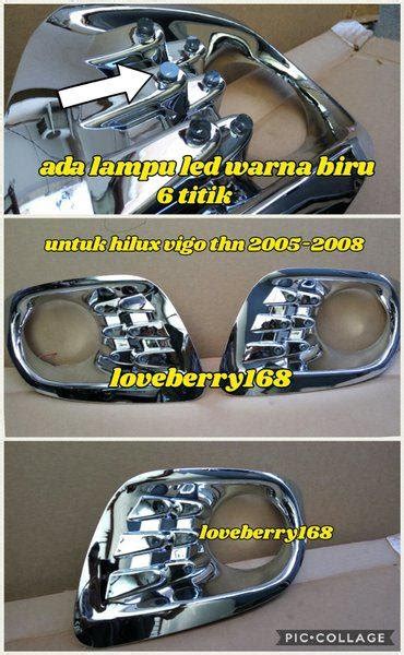 Jual Cover Fog Lamp Atau Garnish Fog Lamp Chrome Ada Lampu LED Utk