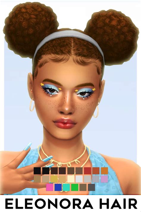 Eleonora Hair By Imvikai Imvikai Sims Hair The Sims Packs Sims