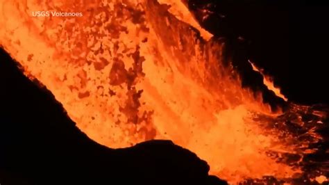 Dramatic video from Hawaii volcano eruption - Good Morning America