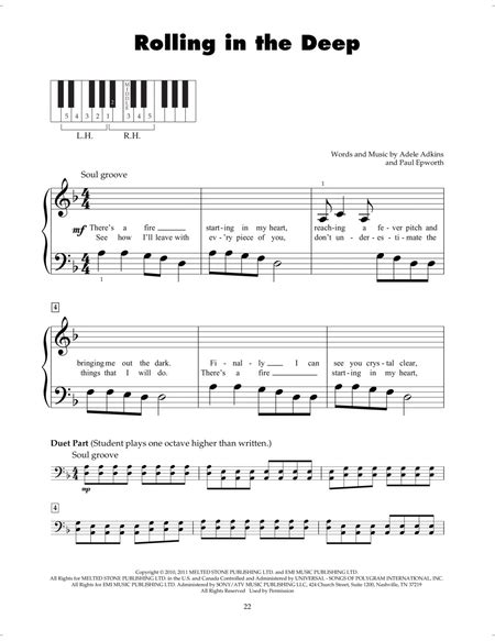 Rolling In The Deep By Adele Piano Digital Sheet Music Sheet Music Plus