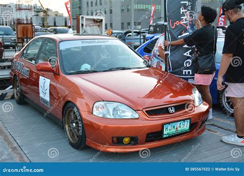 Honda Civic At East Side Collective Car Meet In Quezon City Philippines Editorial Photography