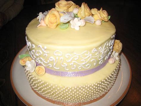 65Th Birthday Cake - CakeCentral.com