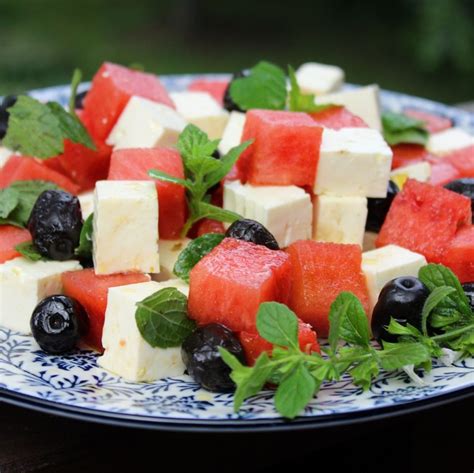 Melonen Feta Salat Rezept BRIGITTE De