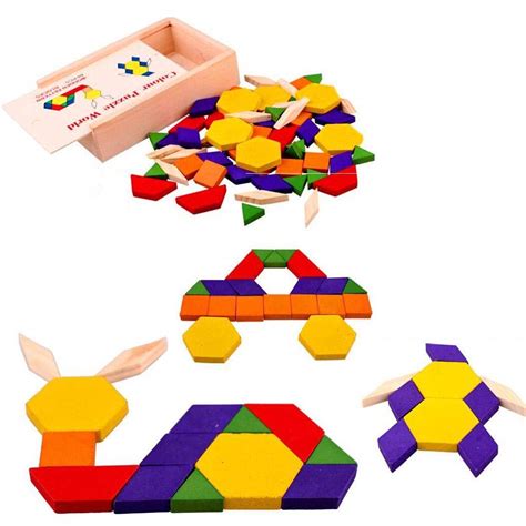 Pattern Block Puzzles Printables For Free