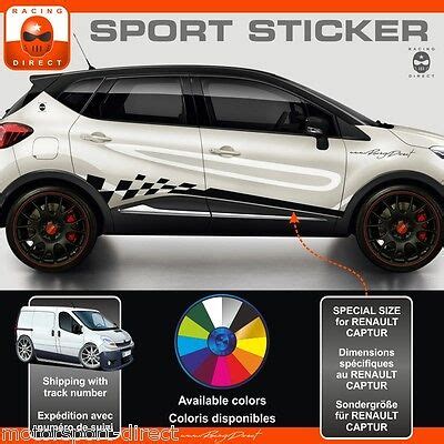 Sticker Captur Pour Bas De Caisse Aufkleber Adesivi Pegatina Rc N Ebay