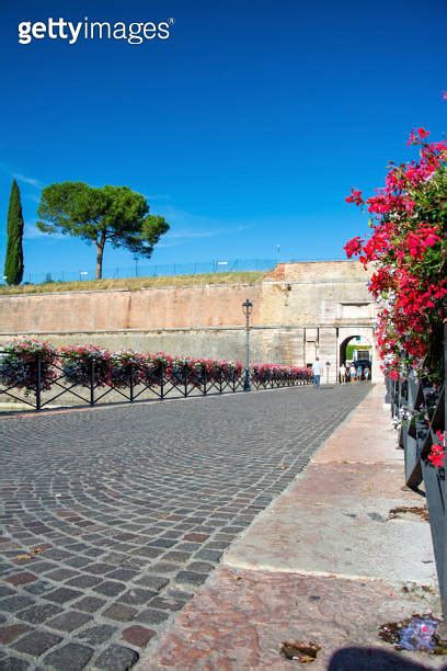 Fortress Wall Peschiera Del Garda Venetia Italy