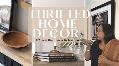 Thrift Store Home Decor Huge Haul Diy Thrift Flips Styling