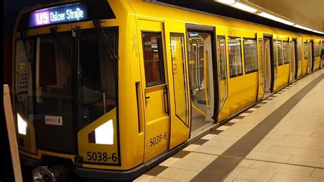 U Bahn Berlin Mitfahrt Im H Auf Der U Von Leopoldplatz Bis Osloer