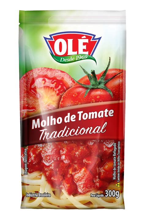 Molho de Tomate Tradicional Catálogo Olé