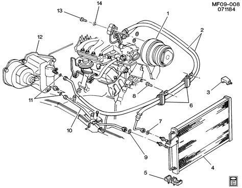 Pontiac Firebird F A C REFRIGERATION SYSTEM V6 V8 LB8 2 8S LB9 5