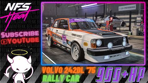 Nfs Heat Hp Volvo Dl Rally Customization Youtube