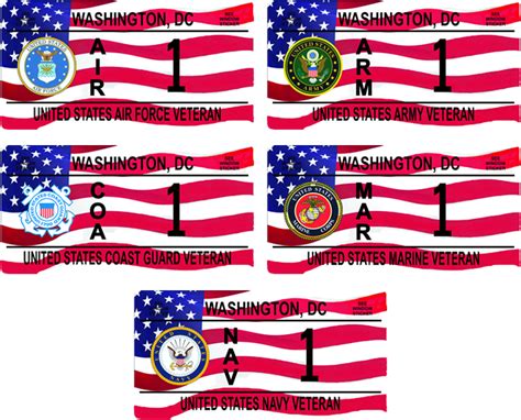 Veterans Specialty License Plates Dmv