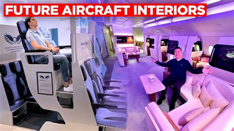 The Future Airplane Seats And Interiors AIME 2023 YouTube