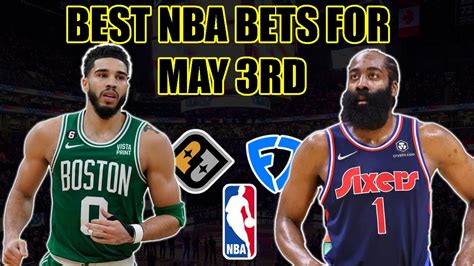 Best NBA Bets And Player Props For MAY 3RDPlayer Props Spreads And