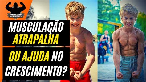 Musculação Atrapalha o Crescimento? Com quantos anos pode fazer ...