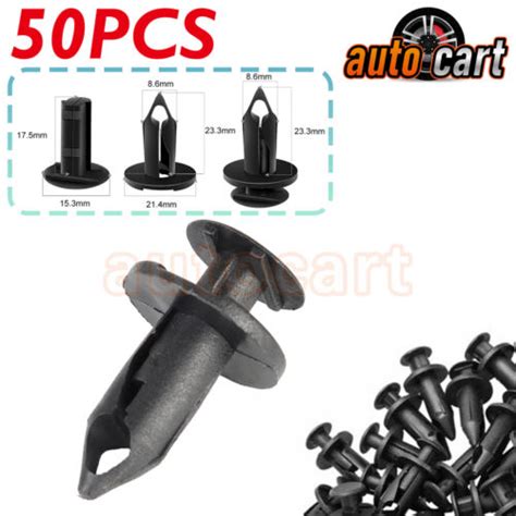 50pcs Fender Clip Body Rivet ATV Parts For Polaris Sportsman Rangers