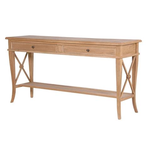 Weathered Oak Hall Console Table Rathwood