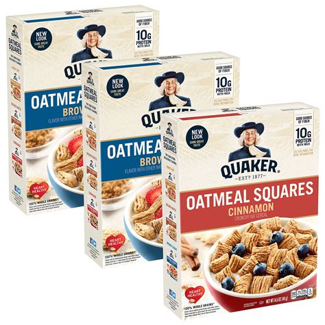 Quaker Oats Squares Cereal