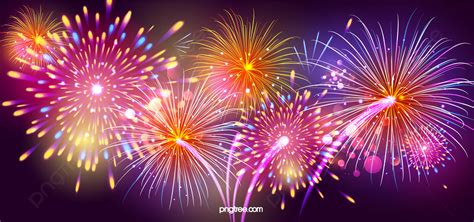 Firework Celebration Party New Year Background, Firework Vector ...