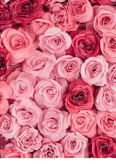 Pink Roses Background Wallpaper