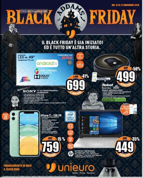 Unieuro Black Friday Volantino Attuale