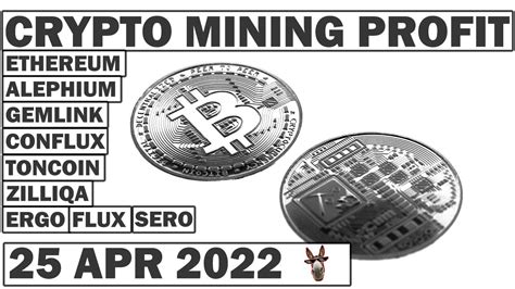 Crypto Mining Profit What To Mine 25 APR 2022 RTX 3060 RTX 3060 TI