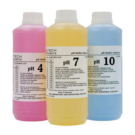 Buffer Solution Ph Chemical Plus